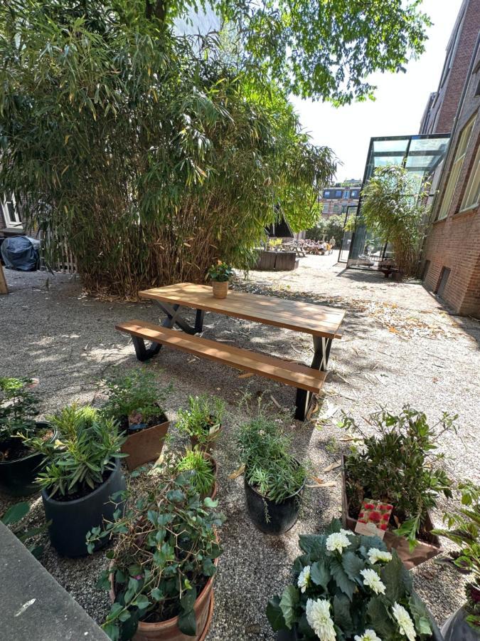 Canal House With Garden 阿姆斯特丹 外观 照片